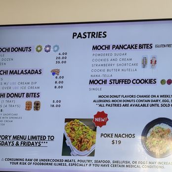 Mochinatics - Menu - Desserts Near Me - Chula Vista, California