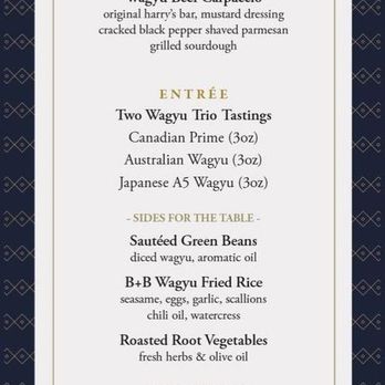 Black+Blue Vancouver - Wagyu Tasting Menu - Steakhouses Near Me - Vancouver, British Columbia