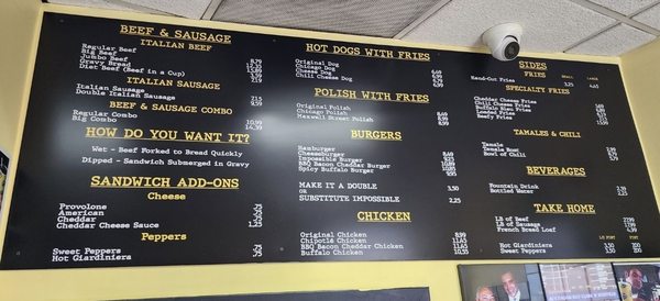 Menu photo 5 Al's Beef Chicago, IL