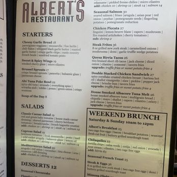 Albert's Restaurant - American Near Me - San Diego, California Albert's Restaurant - American Near Me - San Diego, California