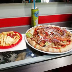 Aladino - Menù pizza kebab. Solo 7,50€