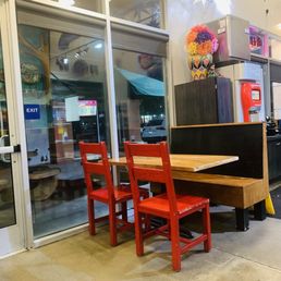 Half Booth Half Chairs seat