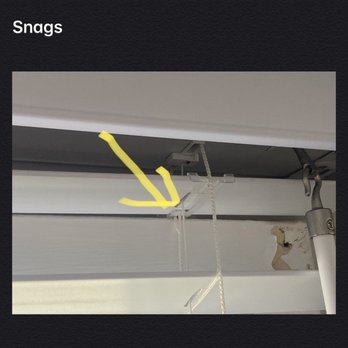 Galaxy Draperies - Blinds installed incorrectly so they do not close properly. - Shades & Blinds Near Me - Simi Valley, California