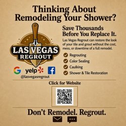 Las Vegas Regrout - Call or send a picture to 702-972-7893 for your free estimate