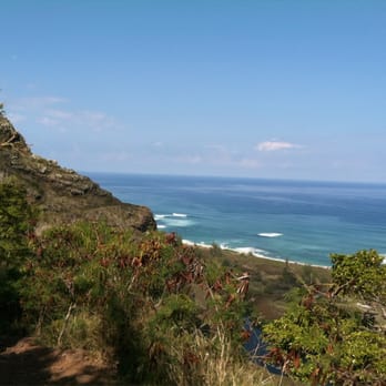 Kealia Trail - From halfway up the trail - Hiking Near Me