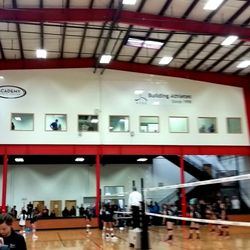 Academy Sports Center - Inside looking back towards top viewing area