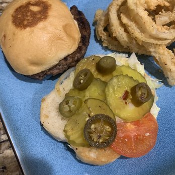 Andy’s Kitchen - Burger with jalapeños - American Near Me - Cypress, Texas Andy’s Kitchen - Burger with jalapeños - American Near Me - Cypress, Texas