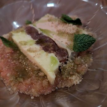 Chantecler - Rhubarb & Four Gras Terrine - French Near Me - Toronto, Ontario Chantecler - Rhubarb & Four Gras Terrine - French Near Me - Toronto, Ontario