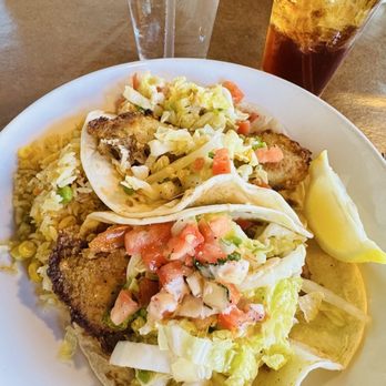 Gruene River Grill - Fish Tacos - American Near Me - New Braunfels, Texas Gruene River Grill - Fish Tacos - American Near Me - New Braunfels, Texas