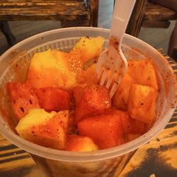 Teton Ice Cream Parlor - Where else can you get a Mexican Fruit cup in Idaho!!!