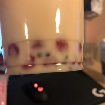 OneZo Tapioca - Weird solid stuff mixed with tapioca - Bubble Tea Near Me - Hamilton, Ontario