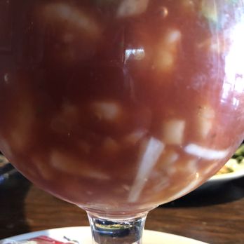 Polvos South - Mexican shrimp cocktail. Reminded me so much of the old Villa Del Mar in Juarez. - Mexican Near Me - Austin, Texas