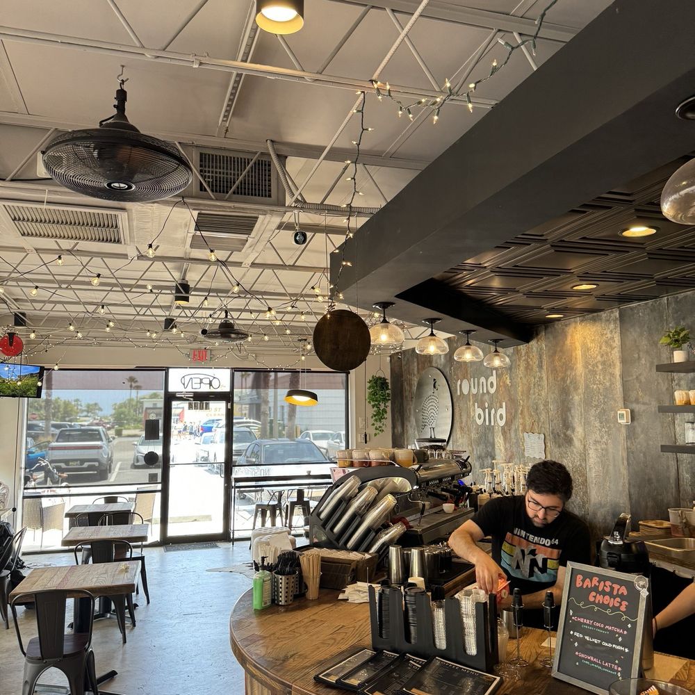 Round Bird Coffee - Indoor area - Coffee & Tea Near Me - Jacksonville Beach, Florida Round Bird Coffee - Indoor area - Coffee & Tea Near Me - Jacksonville Beach, Florida