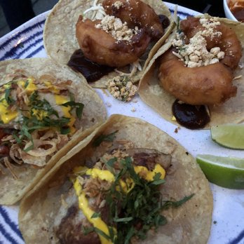 Alta Calidad - Crispy Jumbo Tempura Shrimp Tacos Roasted Mahi-Mahi Fish Taco - Mexican Near Me - Brooklyn, New York Alta Calidad - Crispy Jumbo Tempura Shrimp Tacos Roasted Mahi-Mahi Fish Taco - Mexican Near Me - Brooklyn, New York