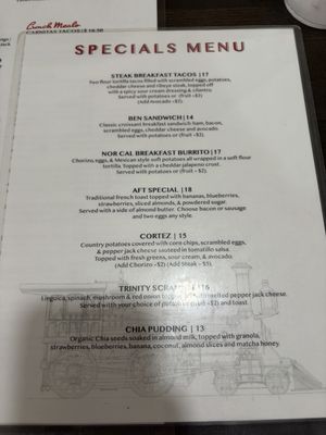 Menu photo 1 Trendy's Redding, CA