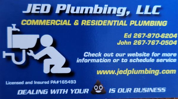 Jed Plumbing Logo