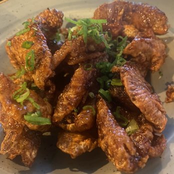 XO Restaurant - Korean style hot and sticky chicken skin - Asian Fusion Near Me - Honolulu, Hawaii XO Restaurant - Korean style hot and sticky chicken skin - Asian Fusion Near Me - Honolulu, Hawaii