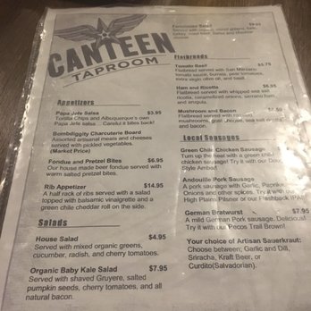 Canteen Taproom - Canteen Taproom menu! - Breweries Near Me - Albuquerque, New Mexico Canteen Taproom - Canteen Taproom menu! - Breweries Near Me - Albuquerque, New Mexico