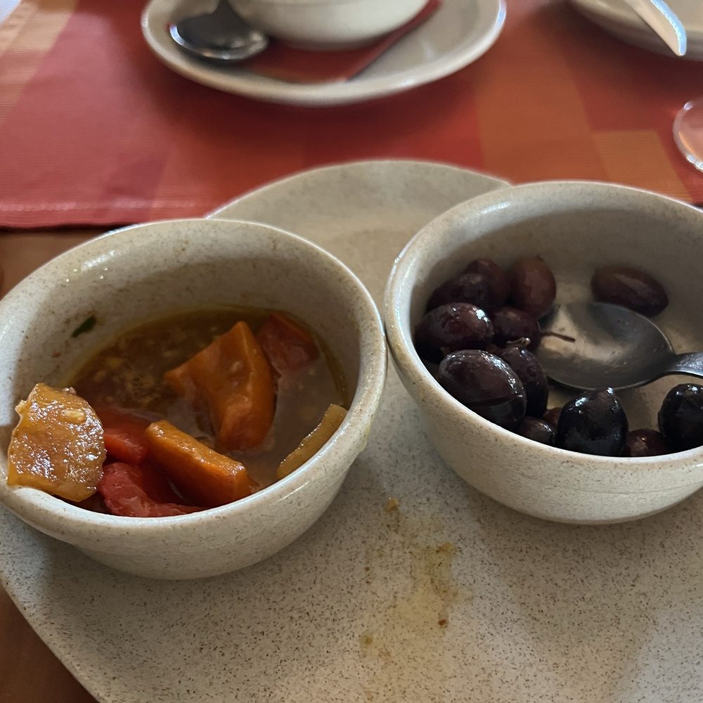 Vila Velha - Half eaten marinated peppers and olives - Portuguese Near Me - Sagres, 20