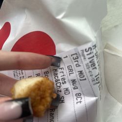 Paid extra for the Grilled Nuggets, didn't get them, there is 2 half's of one piece counted as separate nuggets  very disappointing