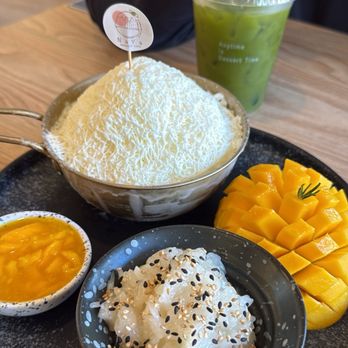 NaYa Dessert Cafe - Mango tango & yuzu matcha - Desserts Near Me - San Jose, California NaYa Dessert Cafe - Mango tango & yuzu matcha - Desserts Near Me - San Jose, California