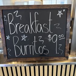 Big Cups - Menu