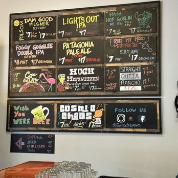 Fort Rock Brewing - Beer menu at the time - Breweries Near Me - Rancho Cordova, California Fort Rock Brewing - Beer menu at the time - Breweries Near Me - Rancho Cordova, California
