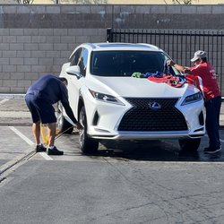 Harbor Blvd Car Wash - They always treat me right here, they always let my favorite guy dry my vehicles. They remember me each time I come.