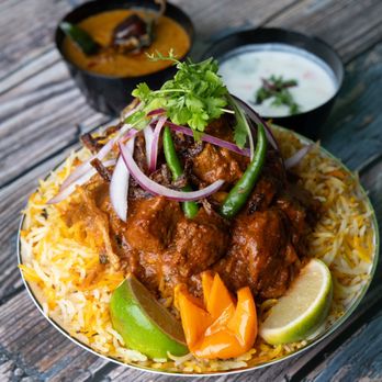 Indus Kitchen - Hyderabad goat fry biryani - Indian Near Me - Antioch, Tennessee