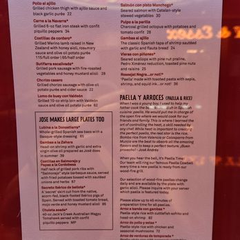Jaleo - Menu as of 9.10.25, part 3 - Spanish Near Me - Las Vegas, Nevada Jaleo - Menu as of 9.10.25, part 3 - Spanish Near Me - Las Vegas, Nevada