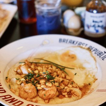 Breakfast Republic - Shrimp & Grits Breakfast - Breakfast & Brunch Near Me - Irvine, California