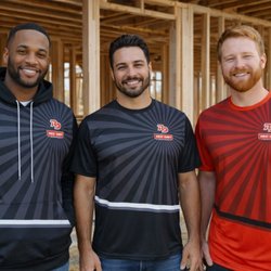 LRT Graphics - Custom branded apparel keeps the Red Dirt Underground team looking professional, consistent, and recognizable on every job.
