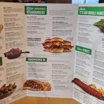 Quaker Steak & Lube - Inside of menu - American Near Me - Valley View, Ohio