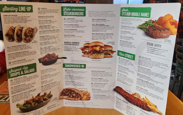 Menu photo 1 Quaker Steak & Lube Valley View, OH