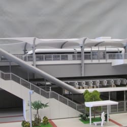 Architectural Precision Models - AVA Aloha raised rail system model for Honolulu