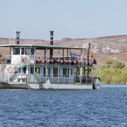 Lower Colorado River Excursions - Colorado King paddle wheeler in Martinez Lake Refuge