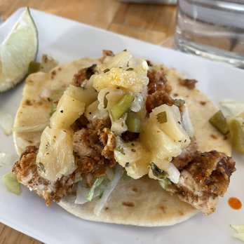 The Goat Dublin - Jerk chicken tacos - American Near Me - Dublin, Ohio