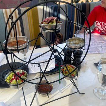 The Mexicano - Ferris wheel with three different guacamoles and three different salsas. - Mexican Near Me - Phoenix, Arizona
