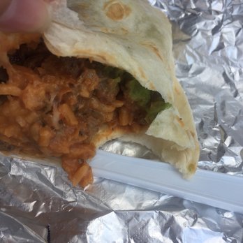 Super Burrito - Very runny canned bean that didn't taste like pinto beans normally used in burritos. Sigh - Food Trucks Near Me - Austin, Texas Super Burrito - Very runny canned bean that didn't taste like pinto beans normally used in burritos. Sigh - Food Trucks Near Me - Austin, Texas