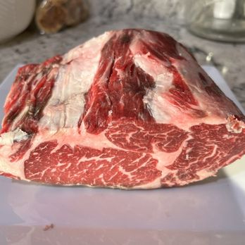 Earth & Ocean - Dry aged ribeye roast. 3lbs or so. FANTASTIC - Butcher Near Me - Mukilteo, Washington Earth & Ocean - Dry aged ribeye roast. 3lbs or so. FANTASTIC - Butcher Near Me - Mukilteo, Washington