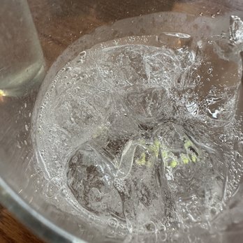 Thai Stick - Green stuff, that came to the top, after pouring in sprite. - Thai Near Me - Millbrae, California