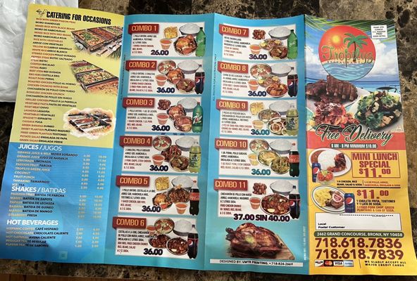 Menu photo 1 Tropilyz The Bronx, NY