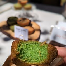 Cake Barn - Delicious pandan mochi muffin. Instagram: TianTianEats