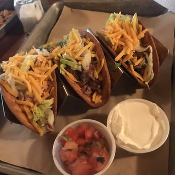 Brisket  - Taco trio! Chicken, brisket, pulled pork. - Barbeque Near Me - North Myrtle Beach, South Carolina