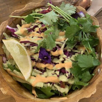 Aa Roots Maui - Naked burrito. Needed more sauce or something. Didn't love it! - Vegan Near Me - Lahaina, Hawaii