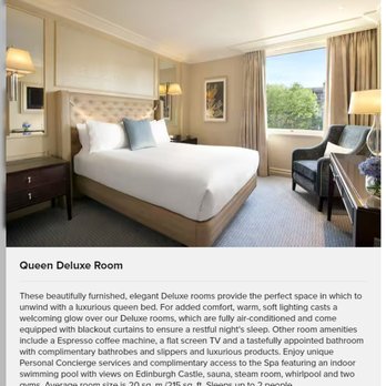 Waldorf Astoria Edinburgh - The Caledonian  - View as advertised - Hotels Near Me - Edinburgh, EDH