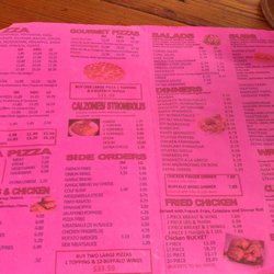 Thomas' Pizza & Subs - Menu pg. 2