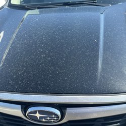 76 Gas Station - This is right after the car wash and my car was not that dirty