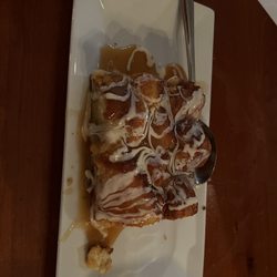 The Red Fox - Bourbon brioche bread pudding. Yum