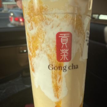 Gong Cha - Marble mango! - Bubble Tea Near Me - Alameda, California
